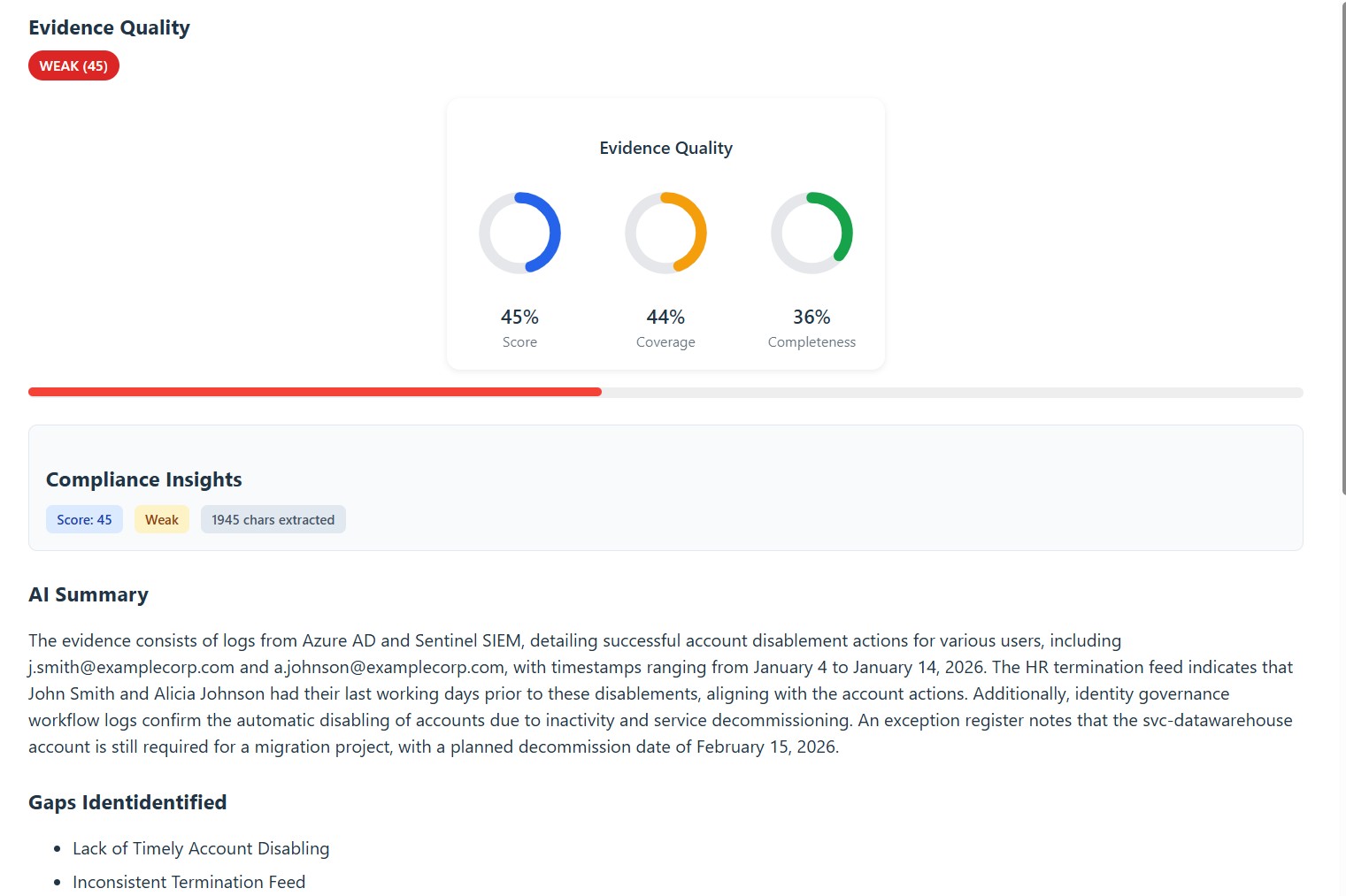 MandateMind AI Screenshot